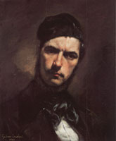 Gustave Courbet Portrait of Hendrik Jan van Wisselingh