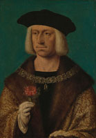Joos van Cleve Portrait of Maximilian I (1459-1519)