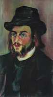 Suzanne Valadon Portrait of Eric Satie