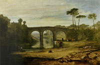 J.M.W. Turner Whalley Bridge and Abbey, Lancashire: Dyers Washing and Drying Cloth