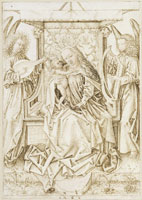 Albrecht Dürer Madonna with Music Making Angels