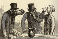 Charles Maurand after Daumier Physiology of Drinking: The Four Ages