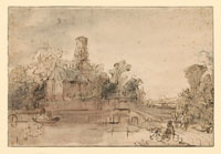 Gerbrand van den Eeckhout Landscape with a Church
