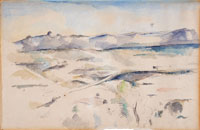 Paul Cézanne The Chaine de l'Étoile Mountains (La Chaine de l'Étoile avec le Pilon du Roi)