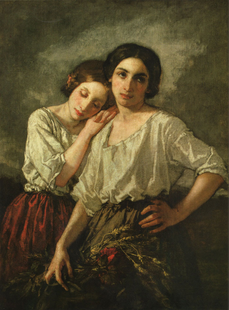 Thomas Couture - Two Sisters
