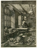 Albrecht Dürer Saint Jerome in his Study