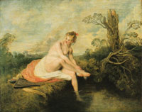 Jean-Antoine Watteau Diana at Her Bath