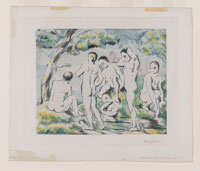 Paul Cézanne The Small Bathers