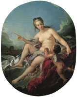 François Boucher Venus Disarming Cupid